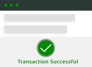 Customers make the payment